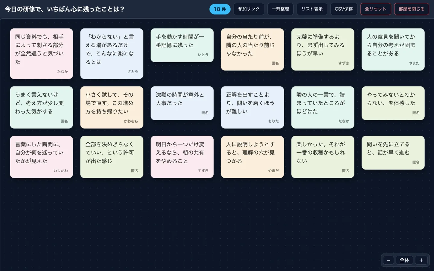 SpeakUp のファーストビュー